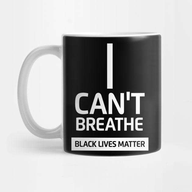 I Can't Breathe - Black Lives Matter T-Shirt by smartrocket